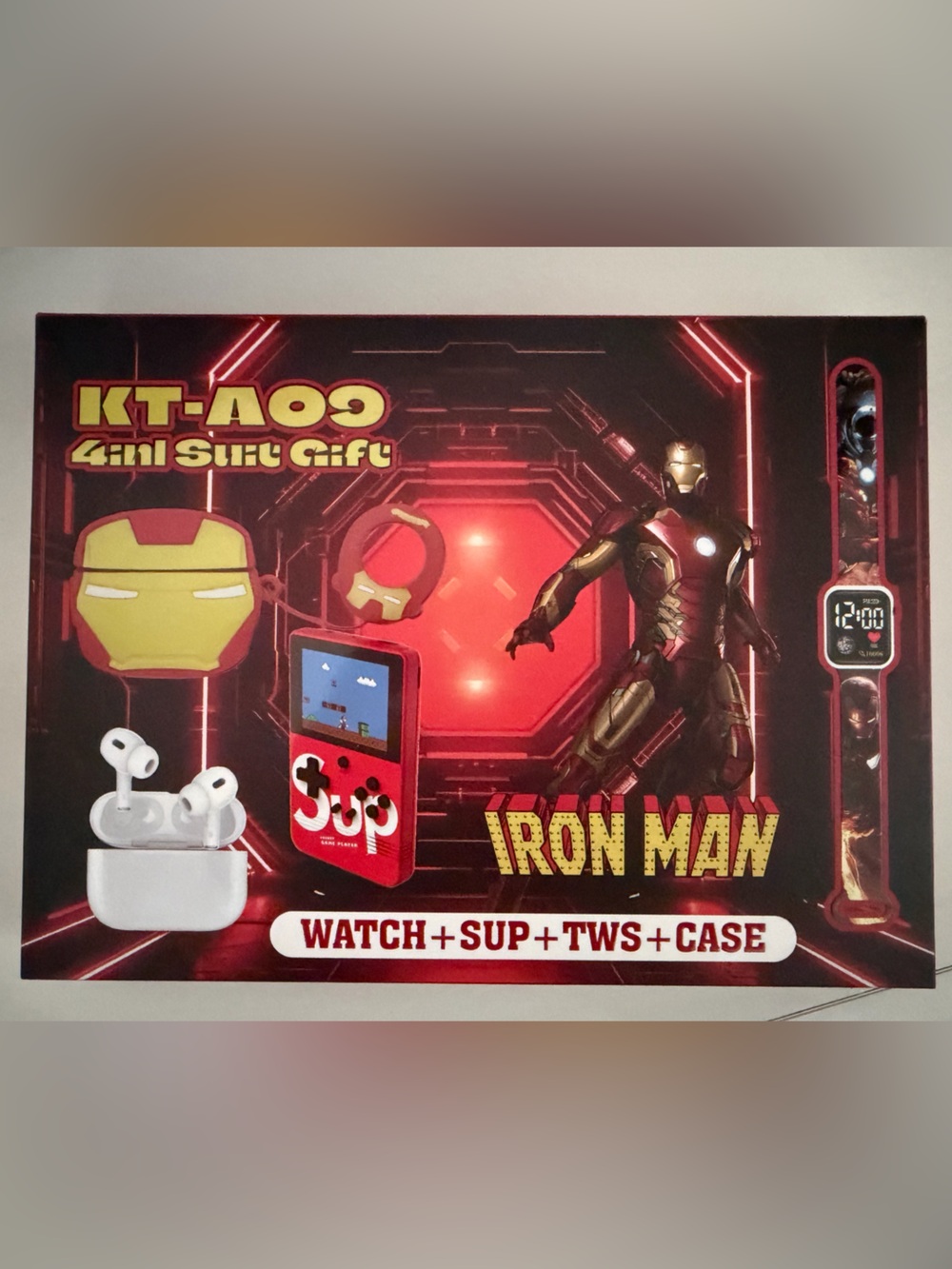 Iron Man 4 in 1 Gift set